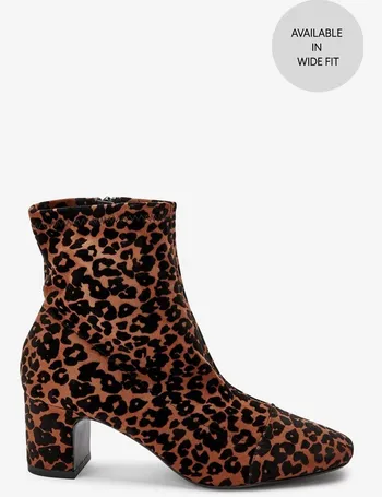 next leopard boots