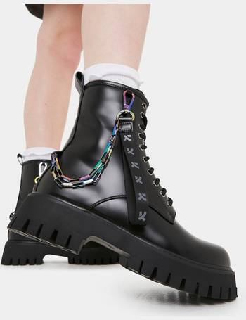 Shop Women's KOI Footwear Lace Up Boots up to 90% Off | DealDoodle