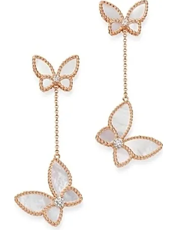 Roberto coin hot sale butterfly earrings