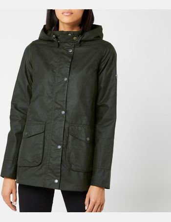 barbour vonn wax parka