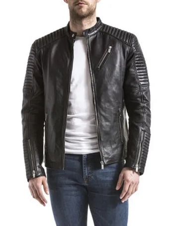 blue wellford leather jacket