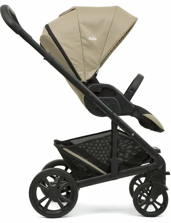 joie chrome scenic stroller & carrycot