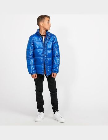 guess junior core bubble puffer jacket