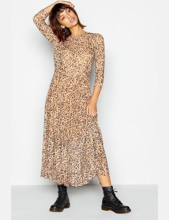 Red herring leopard cheap print dress