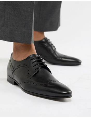 Ted Baker Murain oxford shoes in black leather