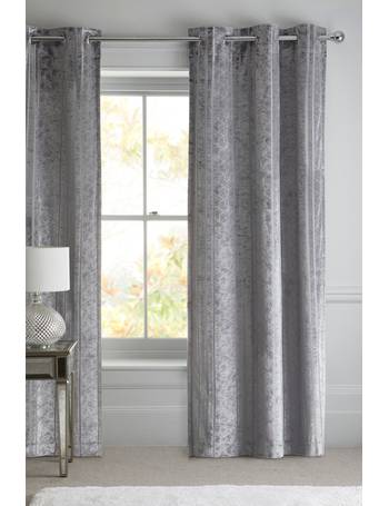 Sateen Blossom Floral Eyelet Blackout Curtains, M&S Collection