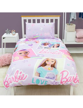 Barbie single duvet online set