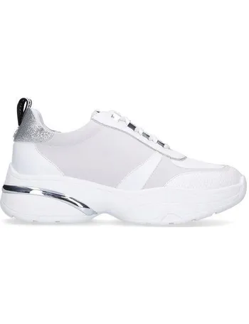 carvela jagger trainers white