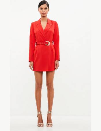 Missguided peace and shop love blazer dress