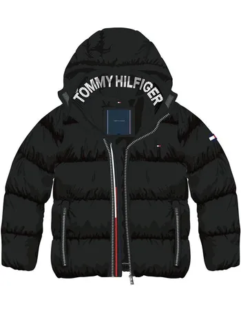 tommy hilfiger baffle down coat