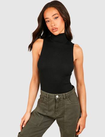 I Saw It First  Square Neck Sleeveless Double Layered Bodysuit