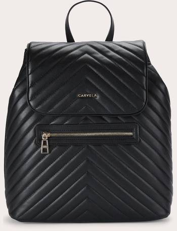 Carvela slinky outlet backpack black