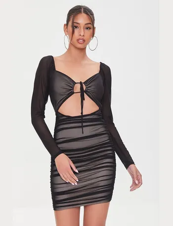 forever 21 mesh dress