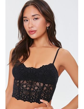 Shop Forever 21 Women's Lace Tops up to 80% Off