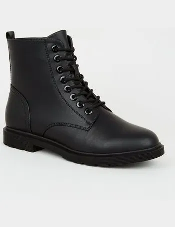 new look black ankle boots