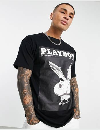 Mennace X Playboy Oversized T-shirt in Brown for Men
