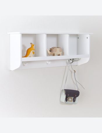 Brayden Studio® Ameriga Floating Shelf with Hooks