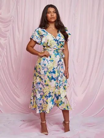 Shop Chi Chi London Women's Wrap Dresses up to 80% Off