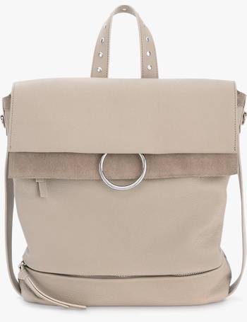 Mint shop velvet backpack