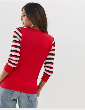 oasis red jumper