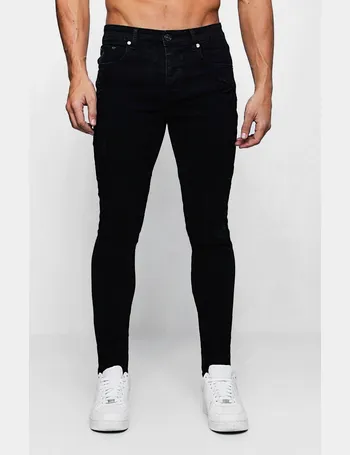 boohoo mens white jeans