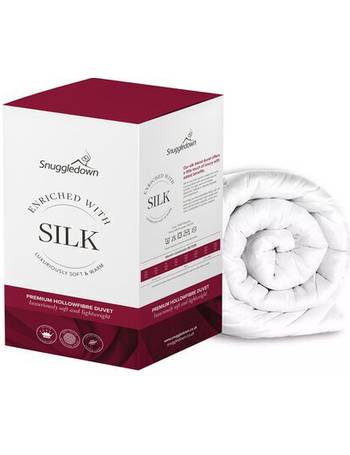 snuggledown enriched with silk duvet