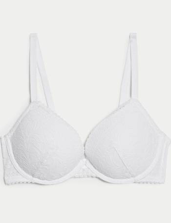Anna Lace Wired Push-Up Bra A-E
