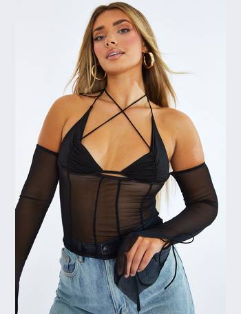Shop Rebellious Fashion Women's Black Crop Tops up to 80% Off