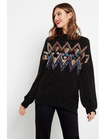 f&f sequin jumper