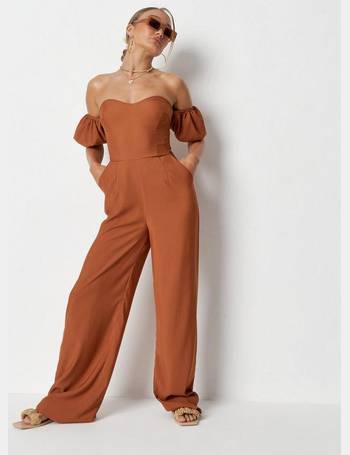 Shop Women's Missguided Cold Shoulder Jumpsuits up to 70% Off