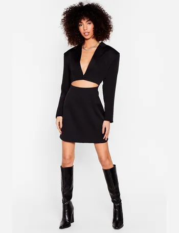 Blazer dress 2025 nasty gal