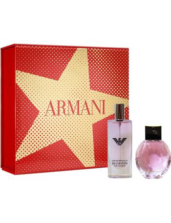 Emporio armani diamonds violet online gift set for her