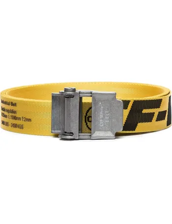 Off-White Jacquard Logo Industrial Belt - Farfetch