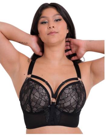 Curvy Kate Twice The Fun reversible non wired lace trim bralette