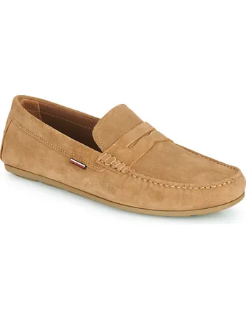 tommy hilfiger suede driving shoes