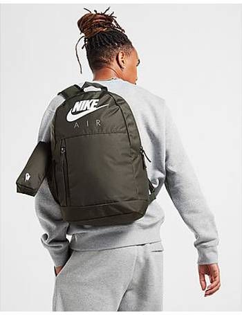 Nike Sportswear AIR HERITAGE UNISEX  Rucksack  blackiron greywhiteblack   Zalandocouk