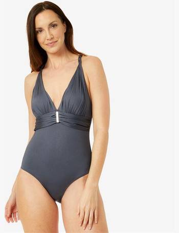 Biba, Belted Plunge Swimsuit, Plunge Swimsuits