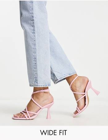 Pale pink clearance heels wide fit