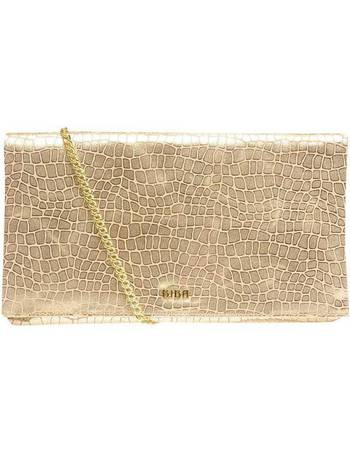 Biba logo cheap box clutch bag