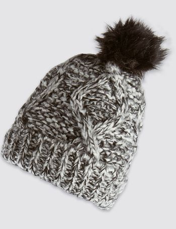 marks and spencer bobble hat