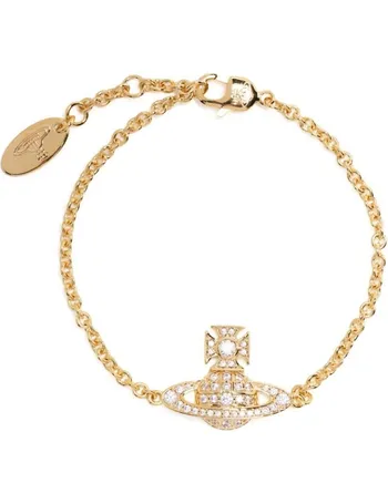 Vivienne Westwood Balbina logo-charm Bracelet - Farfetch