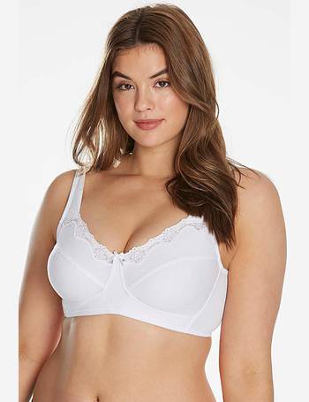 Slimma 2 Pack Cotton Full Cup Bras, Simply Be