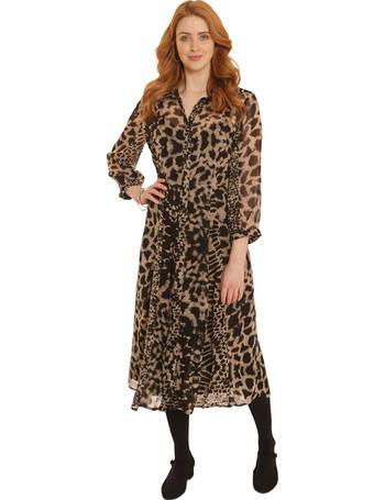 Leopard Print Midi Dress from The House of Bruar