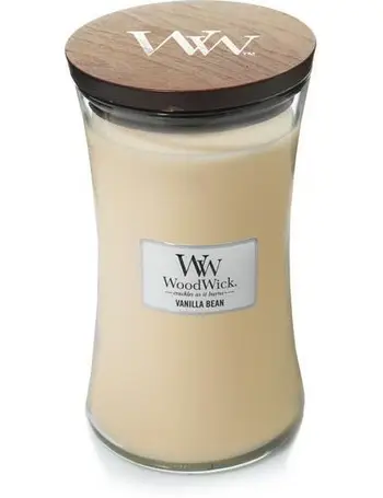 Vanilla Bean Scented Jar Candle