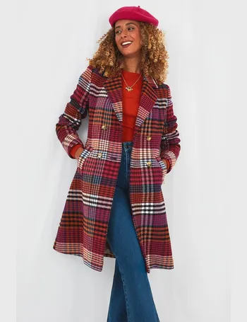 joe browns glorious check coat