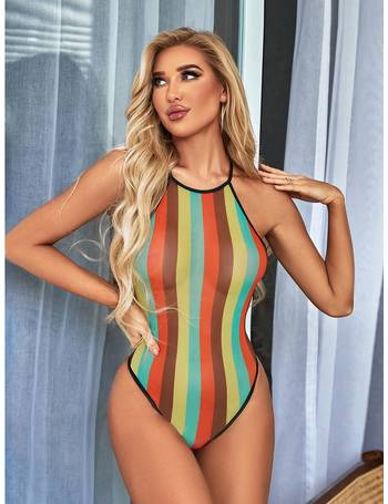 Shop SHEIN Women's Sheer Bodysuits