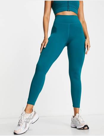 adidas Training Essentials logo leggings in green