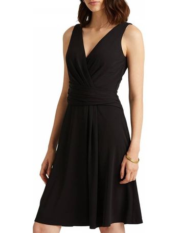 ralph lauren v neck dress