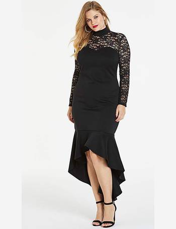 simply be by night lace insert maxi