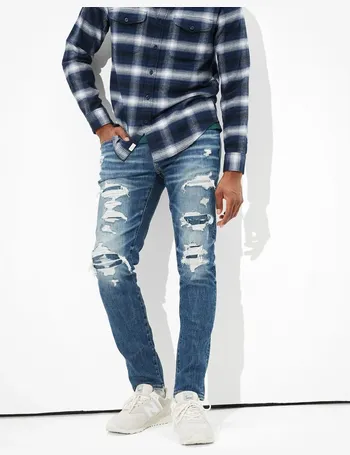 mens distressed jeans american eagle